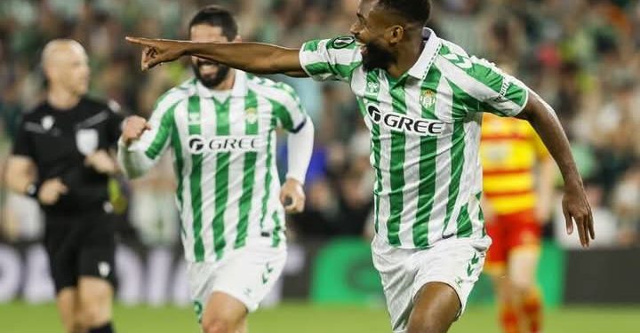 Uefa Conférence League 2024-2025/Quart de finale aller:Belle option prise par BETIS SEVILLE,BAKAMBU décisif.