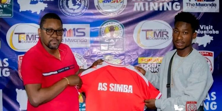 Transfert:Wigues Kalombo s’engage avec l’AS Simba de Kolwezi.